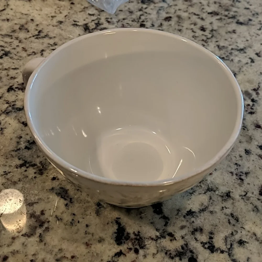 NWOT Crate & Barrel Massive Coffee Mug